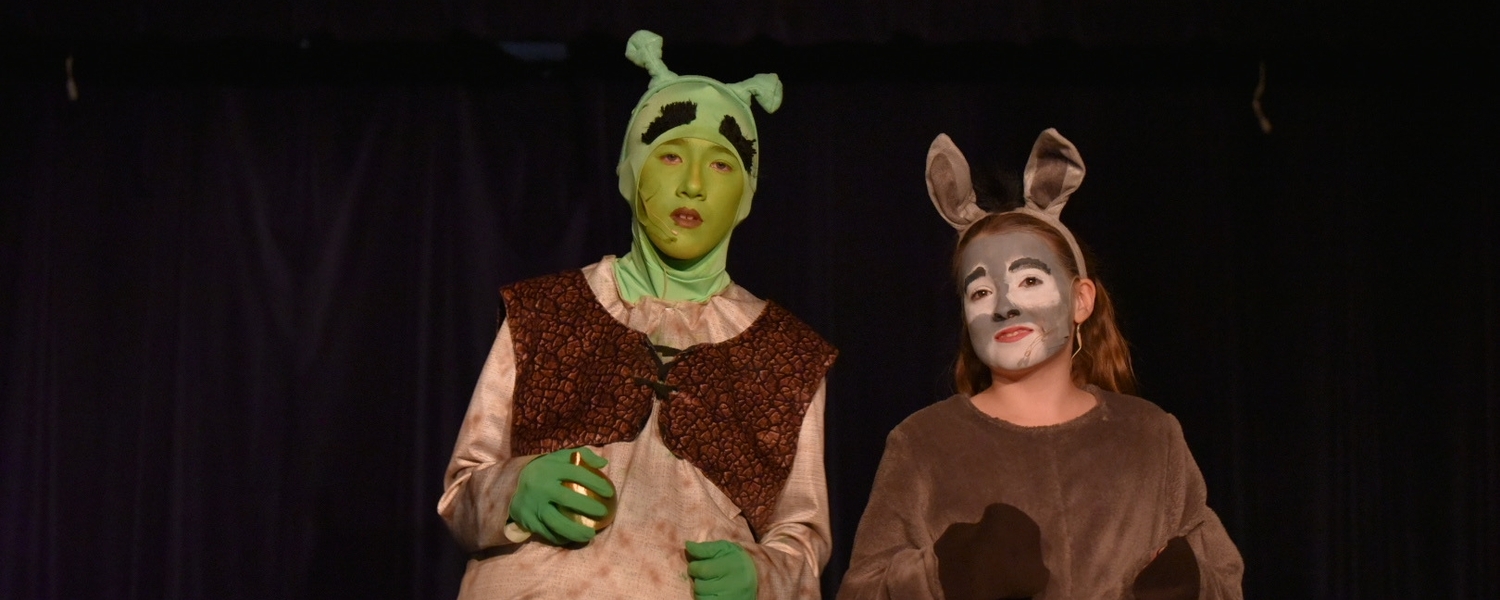 Shrek and Donkey from ASJA Musical